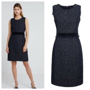 J.Crew Sparkle Tweed Dress Sz 4p